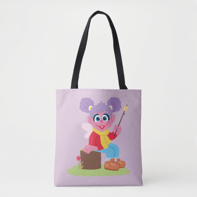 Abby Cadabby | Making S'mores Tote Bag (Front)