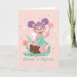 Abby Cadabby Nature Is Magical Card