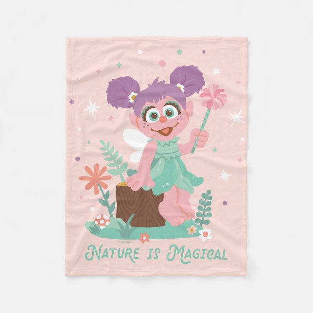 Abby Cadabby | Nature Is Magical Fleece Blanket (Front)