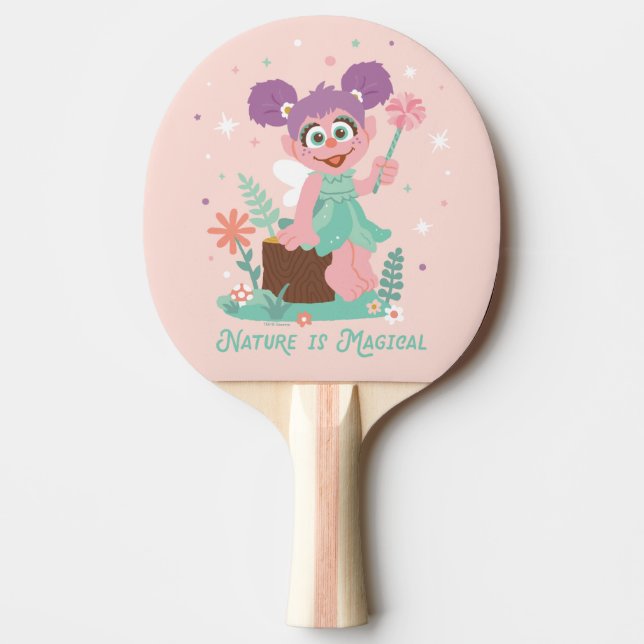 Abby Cadabby | Nature Is Magical Ping Pong Paddle (Front)