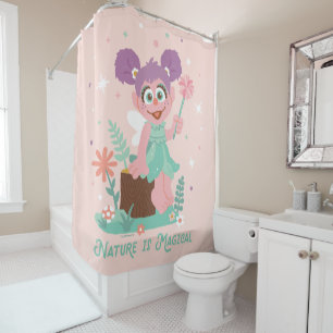 Abby Cadabby Nature Is Magical Shower Curtain