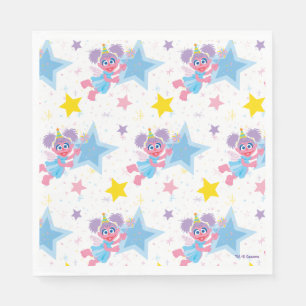 Abby Cadabby Party Star Pattern Napkin