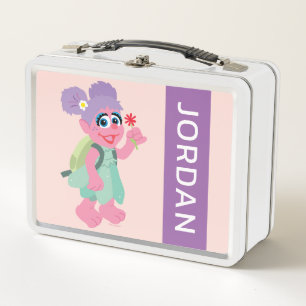 Abby Cadabby   Picking Daisies   Add Your Name Metal Lunch Box