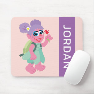 Abby Cadabby   Picking Daisies   Add Your Name Mouse Mat