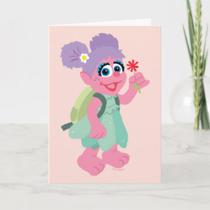 Abby Cadabby Picking Daisies Card