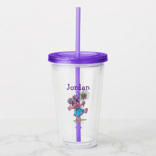 Abby Cadabby Retro Art Acrylic Tumbler