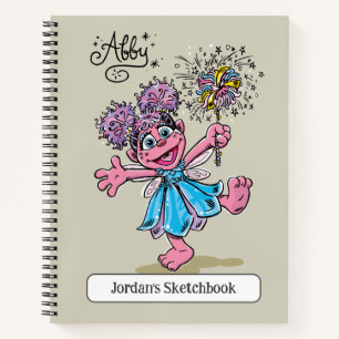 Abby Cadabby Retro Art Drawing Notebook