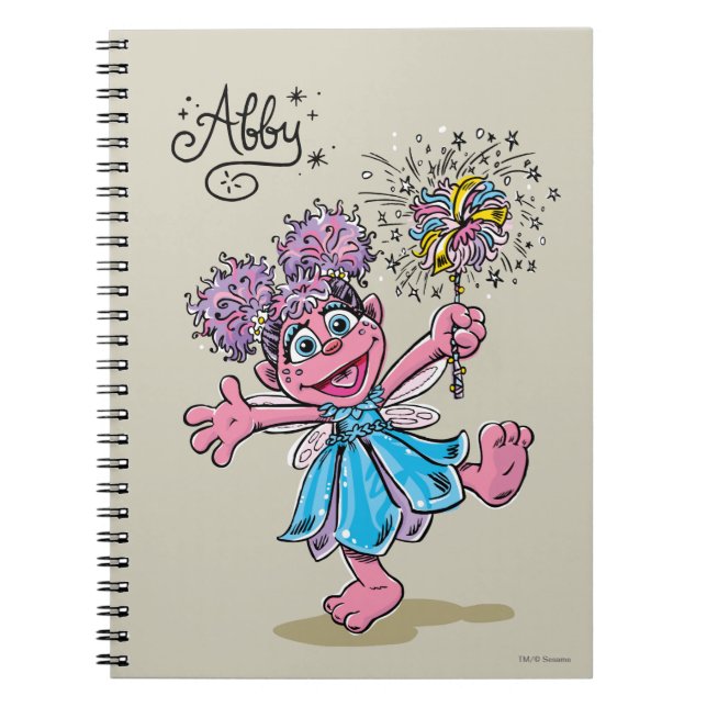 Abby Cadabby Retro Art Notebook (Front)