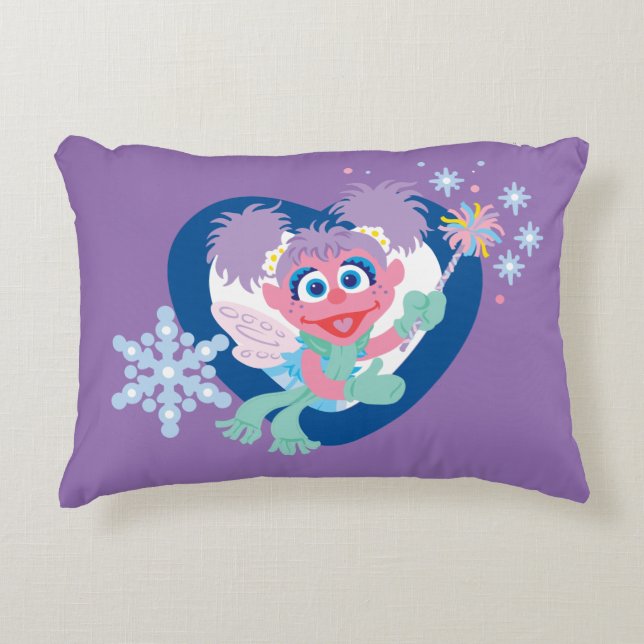 Abby Cadabby Snowflake Decorative Cushion (Front)