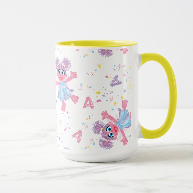 Abby Cadabby Sparkle Pattern Mug (Right)