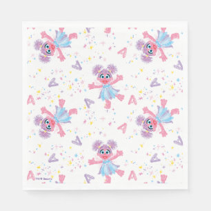 Abby Cadabby Sparkle Pattern Napkin