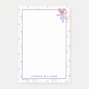 Abby Cadabby Sparkle Pattern Post-it Notes