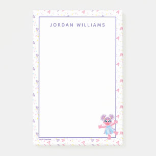 Abby Cadabby Sparkle Pattern Post-it Notes