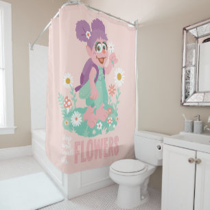 Abby Cadabby Stop and Smell The Flowers Shower Curtain