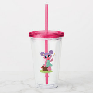 Abby Cadabby Toasting Marshmallows Acrylic Tumbler