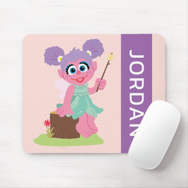 Abby Cadabby Toasting Marshmallows Mouse Mat (With Mouse)
