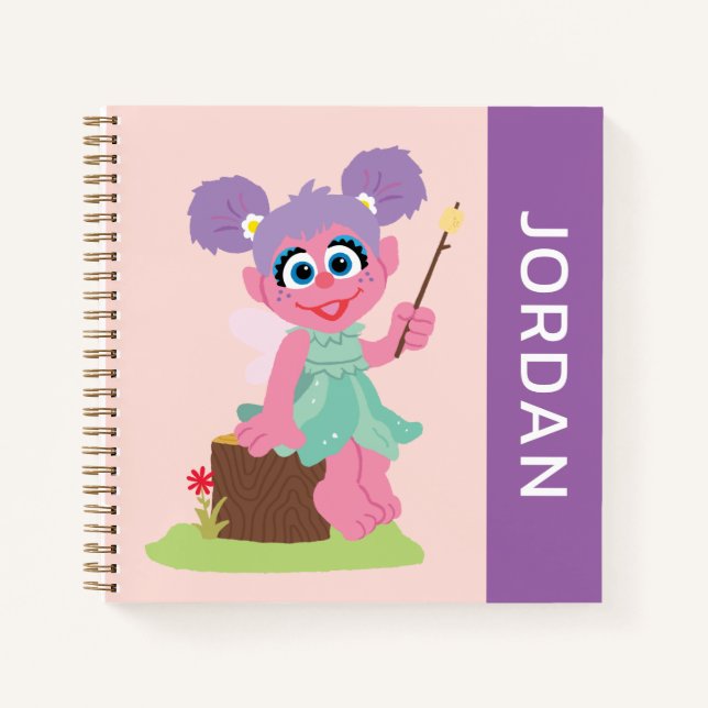 Abby Cadabby Toasting Marshmallows Notebook (Front)
