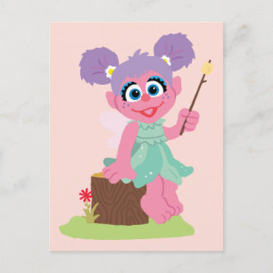 Abby Cadabby Toasting Marshmallows Postcard