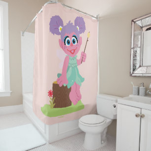 Abby Cadabby Toasting Marshmallows Shower Curtain