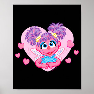Abby Cadabby Valentine Hearts Graphic T Shirt  Poster