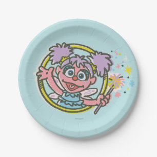Abby Cadabby Vintage Paper Plate