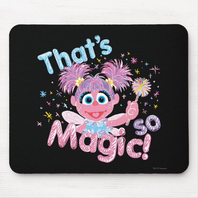 Abby Cadabby Wand Mouse Mat (Front)