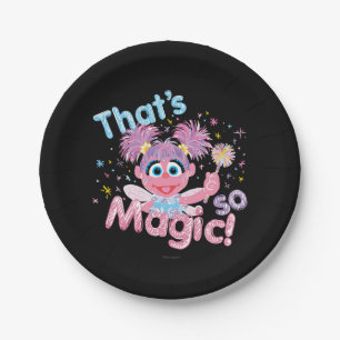 Abby Cadabby Wand Paper Plate