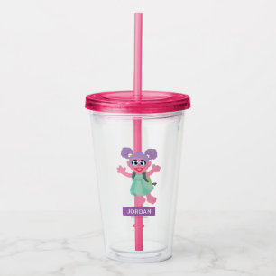 Abby Cadabby Woodland   Add Your Name Acrylic Tumbler