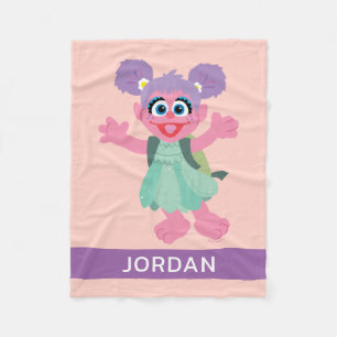 Abby Cadabby Woodland   Add Your Name Fleece Blanket
