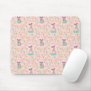 Abby Cadabby Woodland Flower Pattern Mouse Mat
