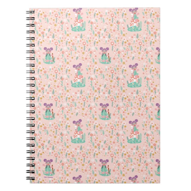 Abby Cadabby | Woodland Flower Pattern Notebook (Front)