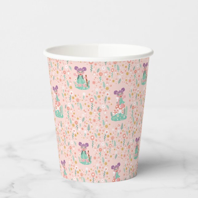 Abby Cadabby | Woodland Flower Pattern Paper Cups (Left)