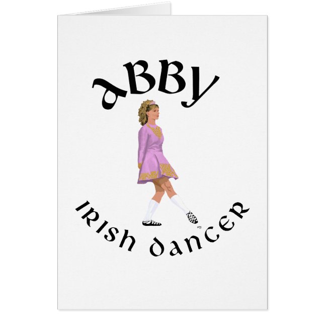 ABBY Custom Irish Dance Products (Front)