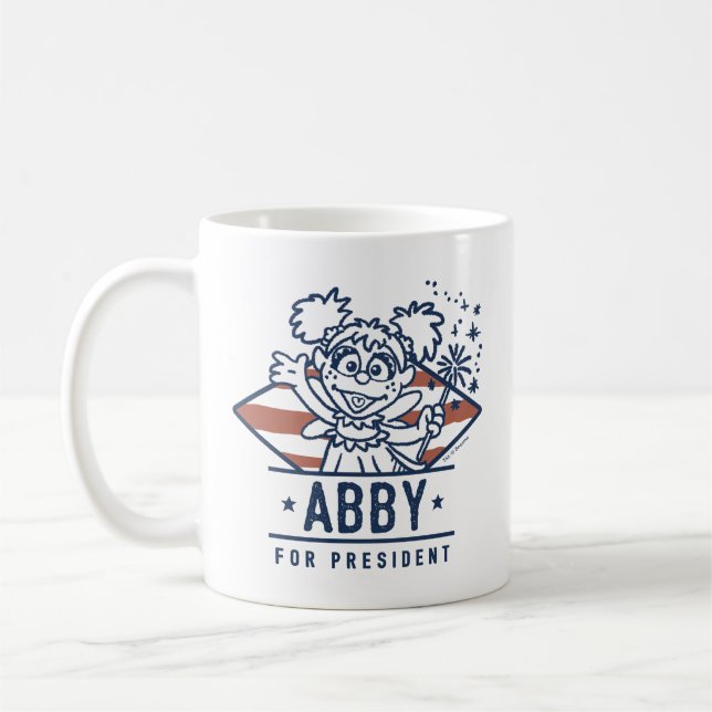 Abby For President Coffee Mug (Left)