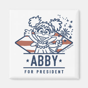 Abby For President Magnet