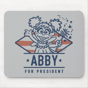 Abby For President Mouse Mat