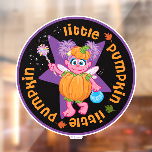 Abby   Halloween Little Pumpkin Window Cling