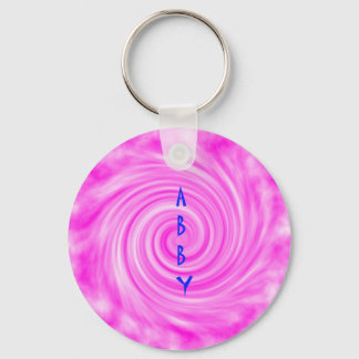 Abby Keychain Pink