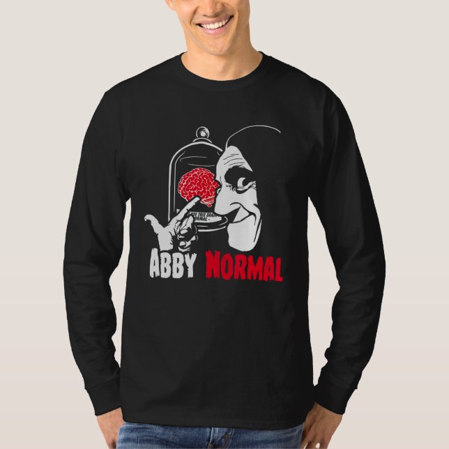 Abby Normal Brain Abnormal Christmas Costume T-Shirt (Front)