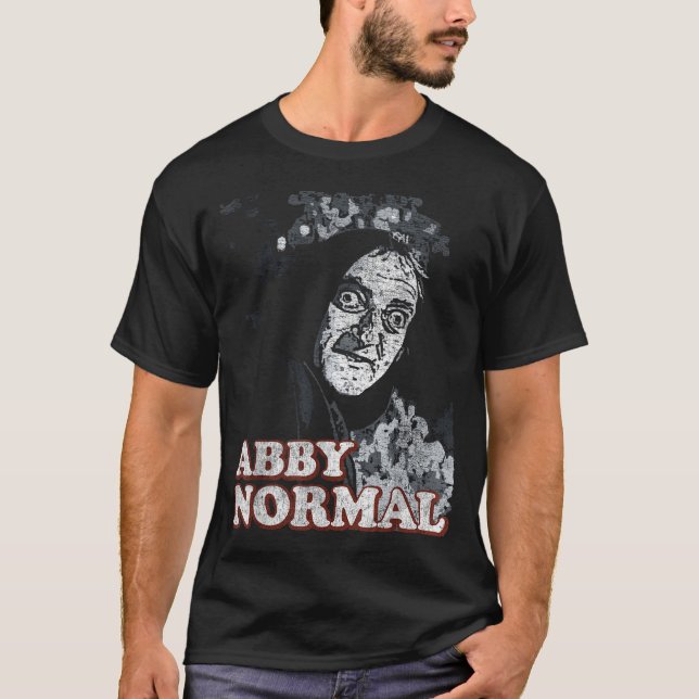 Abby Normal Brain Funny Halloween  T-Shirt (Front)