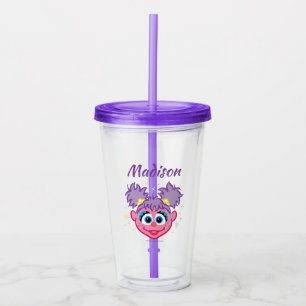 Abby Smiling Face Acrylic Tumbler