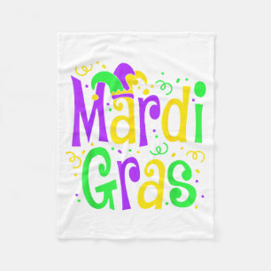 Abc Alligator Pelican Crawfish Louisiana Funny Mar Fleece Blanket