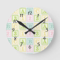 ABC Alphabet Baby Nursery Pastels Nursery