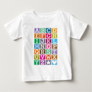 ABC Alphabet Baby T-Shirt