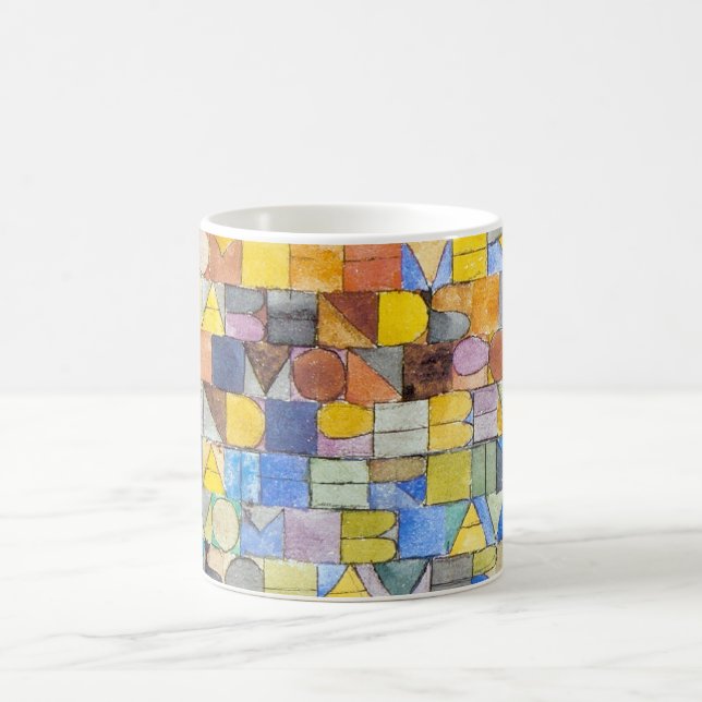ABC (Alphabet), Paul Klee Coffee Mug (Center)
