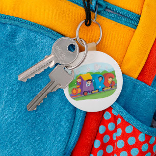 ABC Alphabet Train with Kids Fun Educational Key Ring