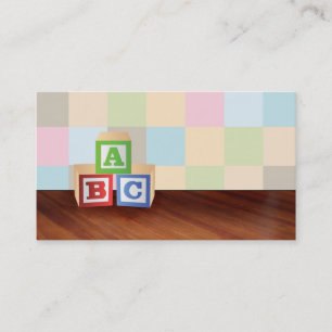 abc blocks Business Cards