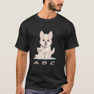 ABC Cat and Dog T-Shirt