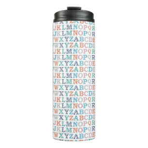 ABC Colourful Cutes Nursery Alphabet Thermal Tumbler