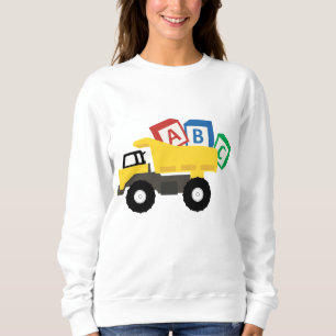 ABC Construction Trucks Sweatshirt